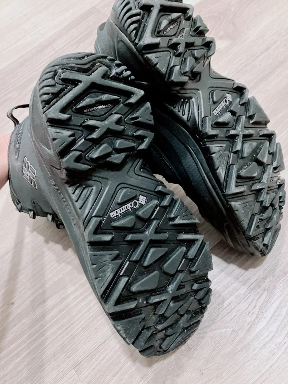 Columbia Omni-Heat Waterproof Black Tactical Boots